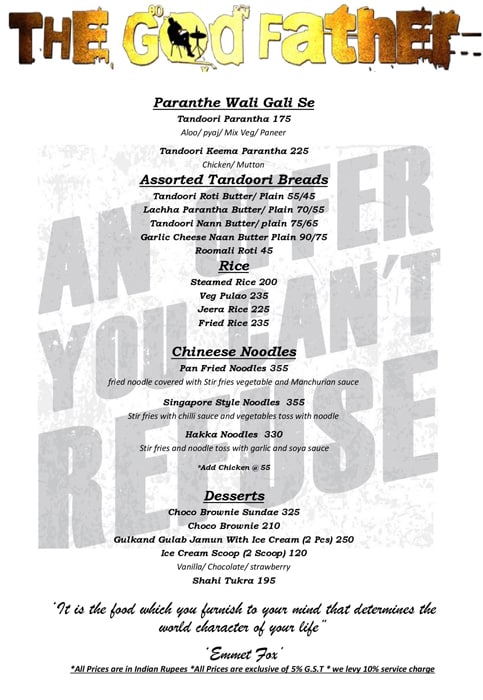 Godfather Lounge & Bistro - DLF Cyber City - Gurgaon image 1