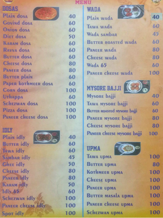 Govind Dosa - Ghansi Bazaar - Hyderabad image 1