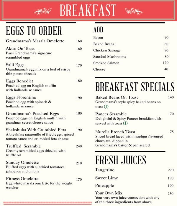 Grandmama's Cafe - Dadar - Mumbai image 1