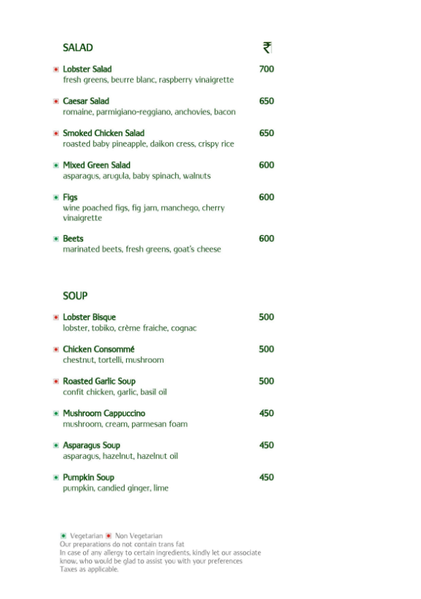 Graze (Vivanta By Taj) - MG Road - Bangalore image 1