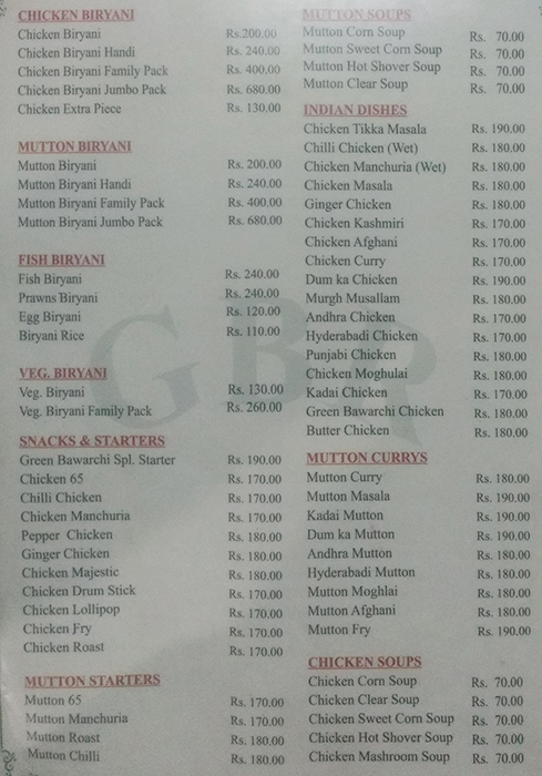 Green Bawarchi - Dilsukhnagar - Hyderabad image 2