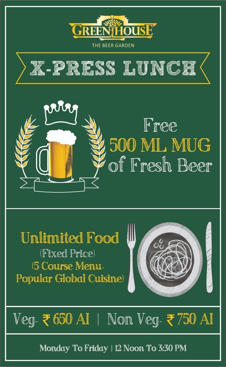 Green House - The Beer Garden - Eros City Square Mall - Sector 49 - Gurgaon image 11