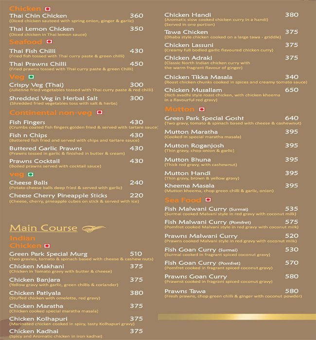 Green Park Restaurant - Baner - Pune image 14