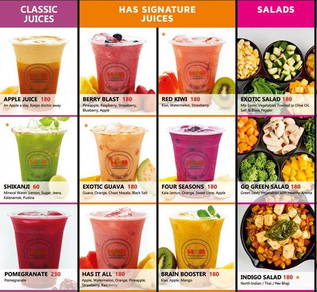 HAS Juices & More - Inorbit Mall - Vashi - Navi Mumbai image 3