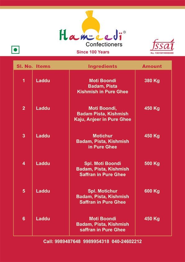Hameedi Confectioner & Co. - Nampally - Hyderabad image 7