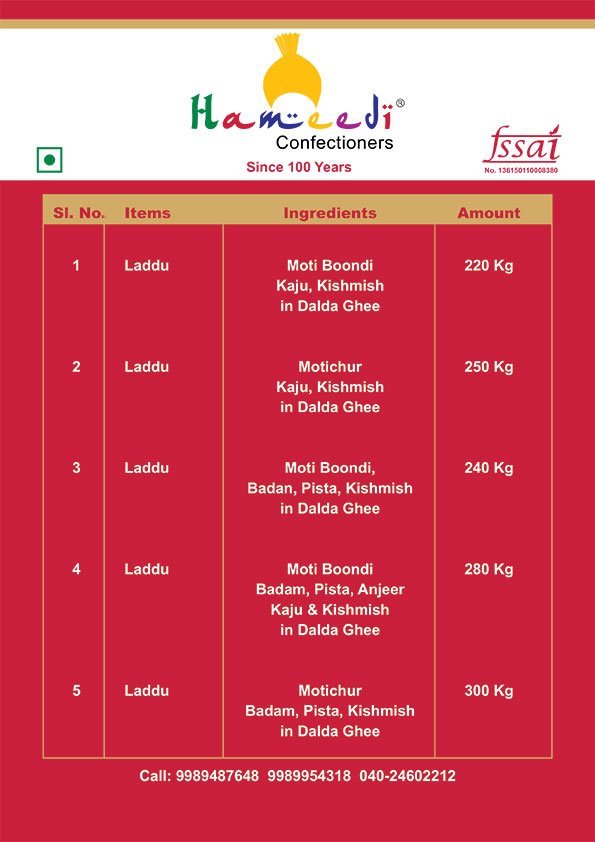 Hameedi Confectioner & Co. - Nampally - Hyderabad image 5