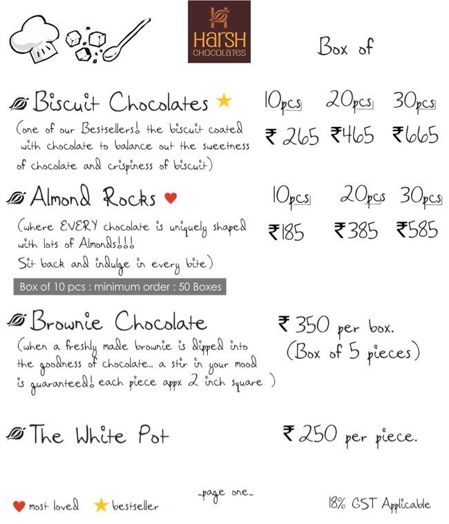 Harsh Chocolates - Andheri West - Mumbai image 1