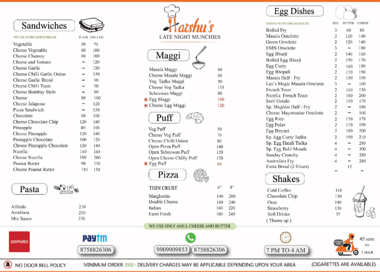 Harshu's Late Night Munchies - Satellite - Ahmedabad image 1