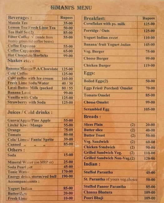 Himani's Restaurant & Bar - Summer Hill - Shimla image 8