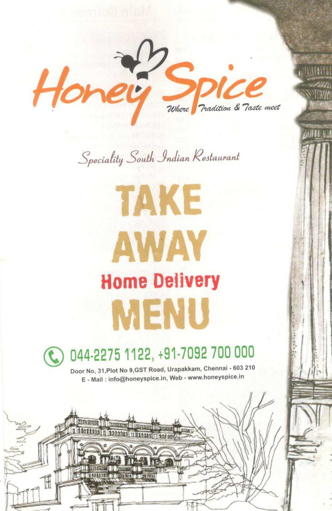 Honey Spice - GST Road - Chennai image 1
