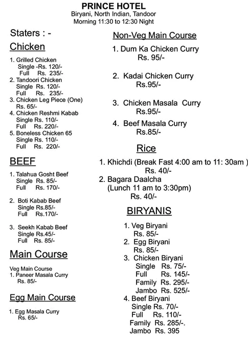 Hotel Prince - Mehdipatnam - Hyderabad image 2