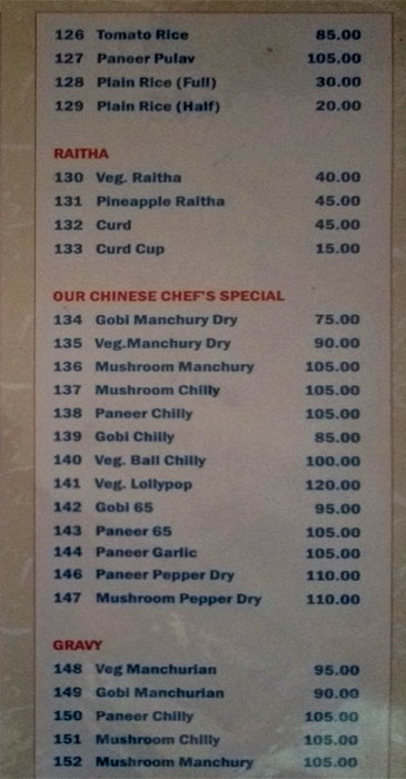 Hotel Sarovar Restaurant - Nittur - Manipal image 5