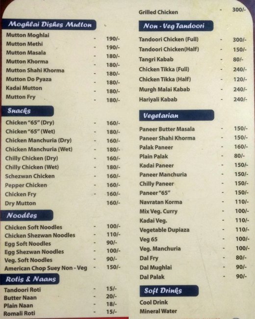 Hyderabad Zyqa Restaurant - Panjagutta - Hyderabad image 1