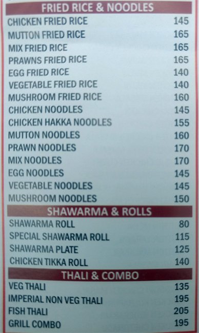 Imperial Restaurant - Shivaji Nagar - Bangalore image 4