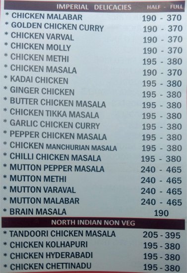 Imperial Restaurant - Shivaji Nagar - Bangalore image 10