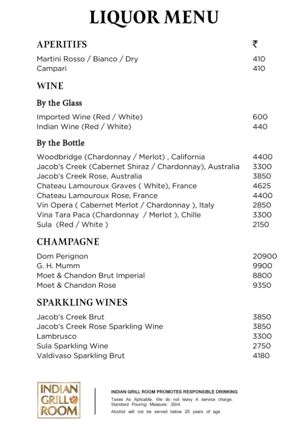 Indian Grill Room - Sector 54 - Gurgaon image 1