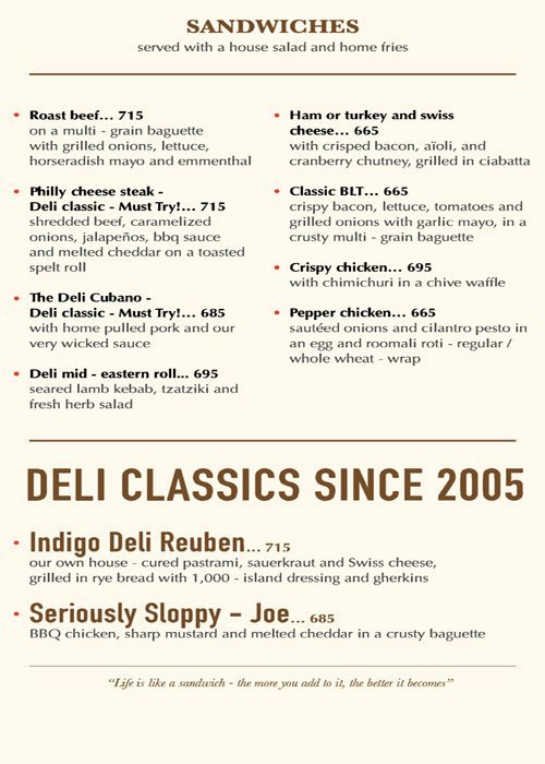 Indigo Delicatessen - Palladium Mall - Lower Parel - Mumbai image 14