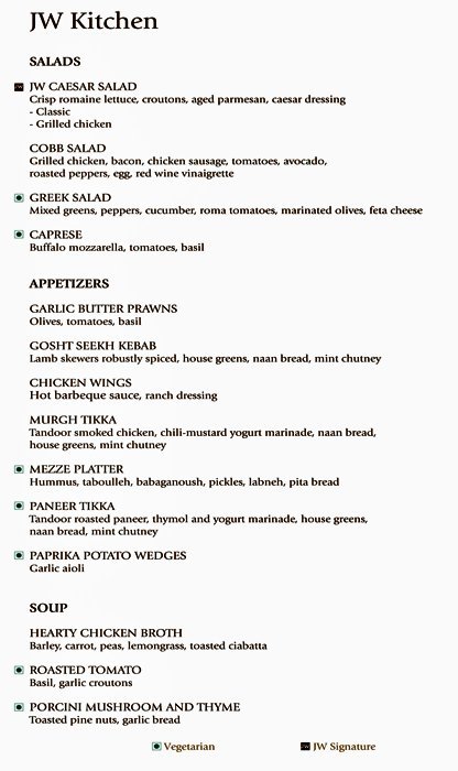 JW Kitchen - JW Marriott Bengaluru - Lavelle Road - Bangalore image 5