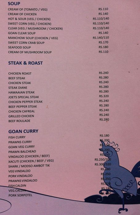 Joet's Bar And Restaurant - Bogmalo - Goa image 16