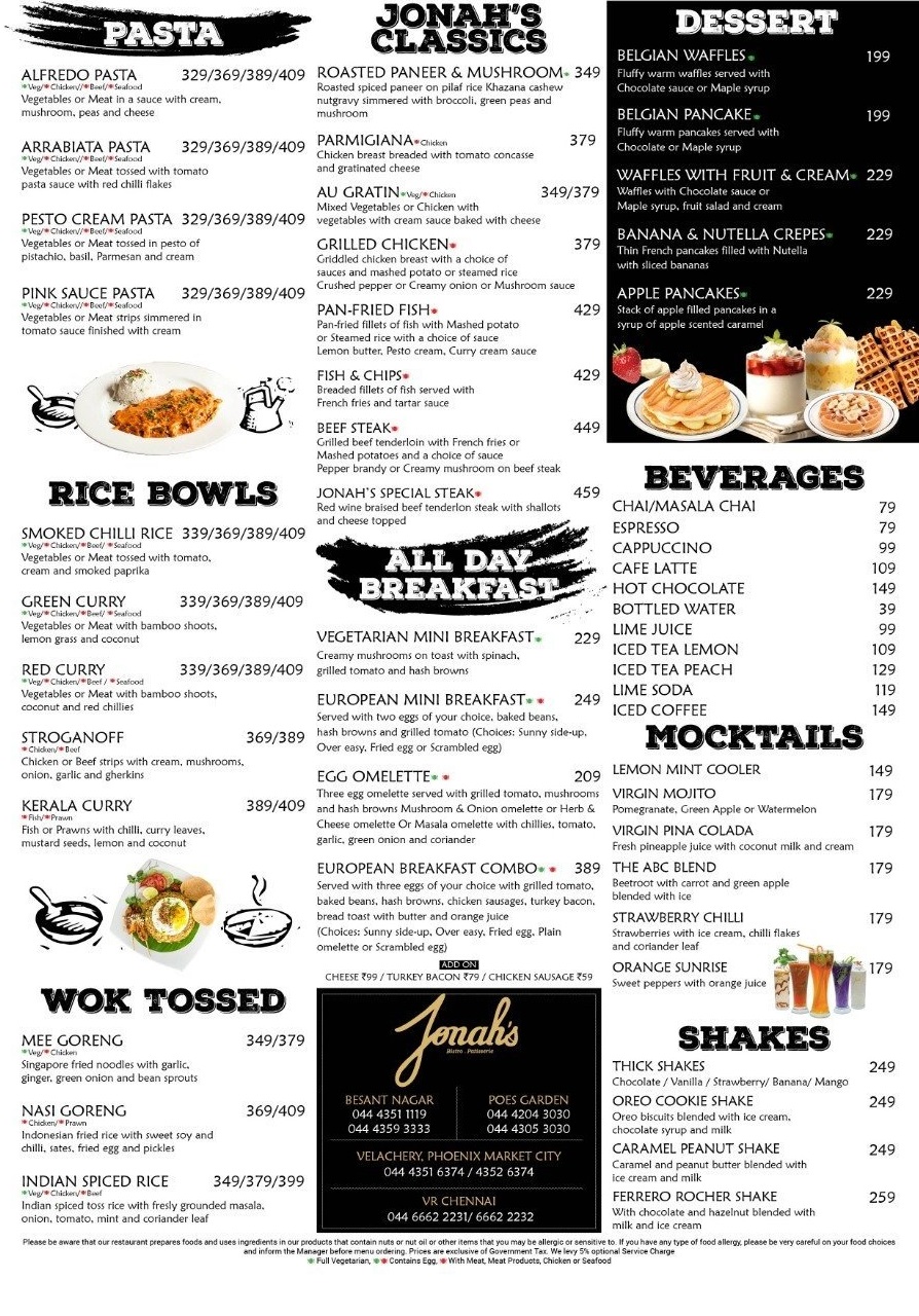 Jonah's Bistro - Besant Nagar - Chennai image 3