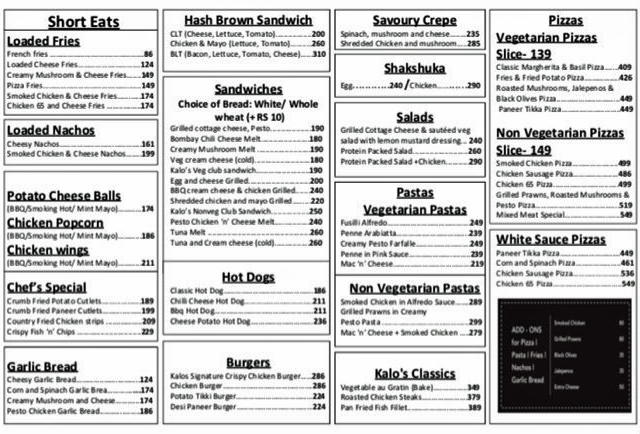 Kalo's - Besant Nagar - Chennai image 1