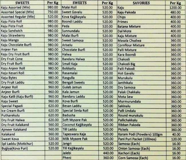 Keshav Reddy Sweets - Madhapur - Hyderabad image 5