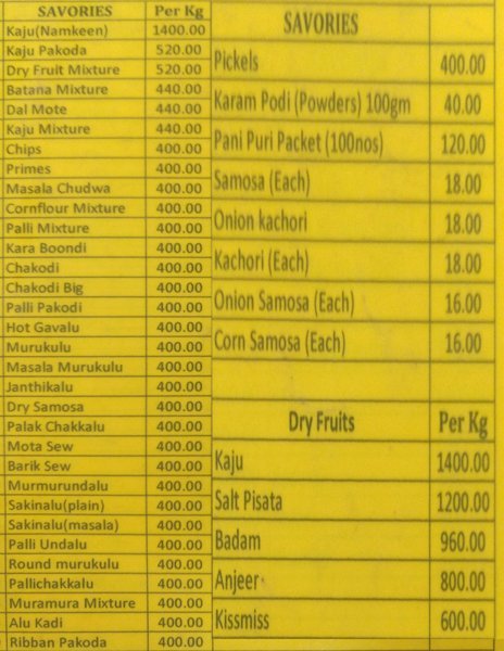 Keshav Reddy Sweets - Madhapur - Hyderabad image 2