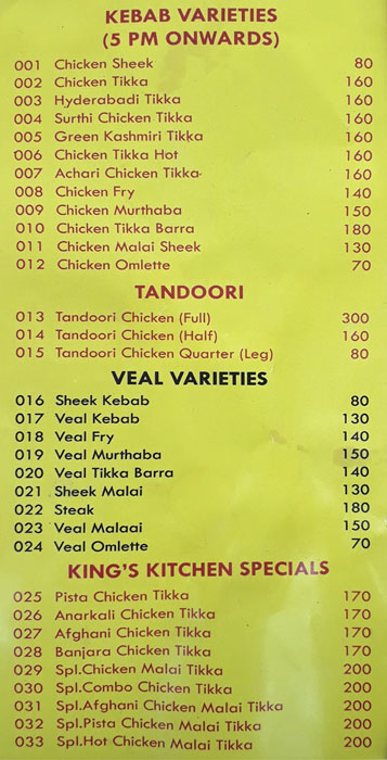 King's Kitchen - Anna Nagar East - Chennai image 1