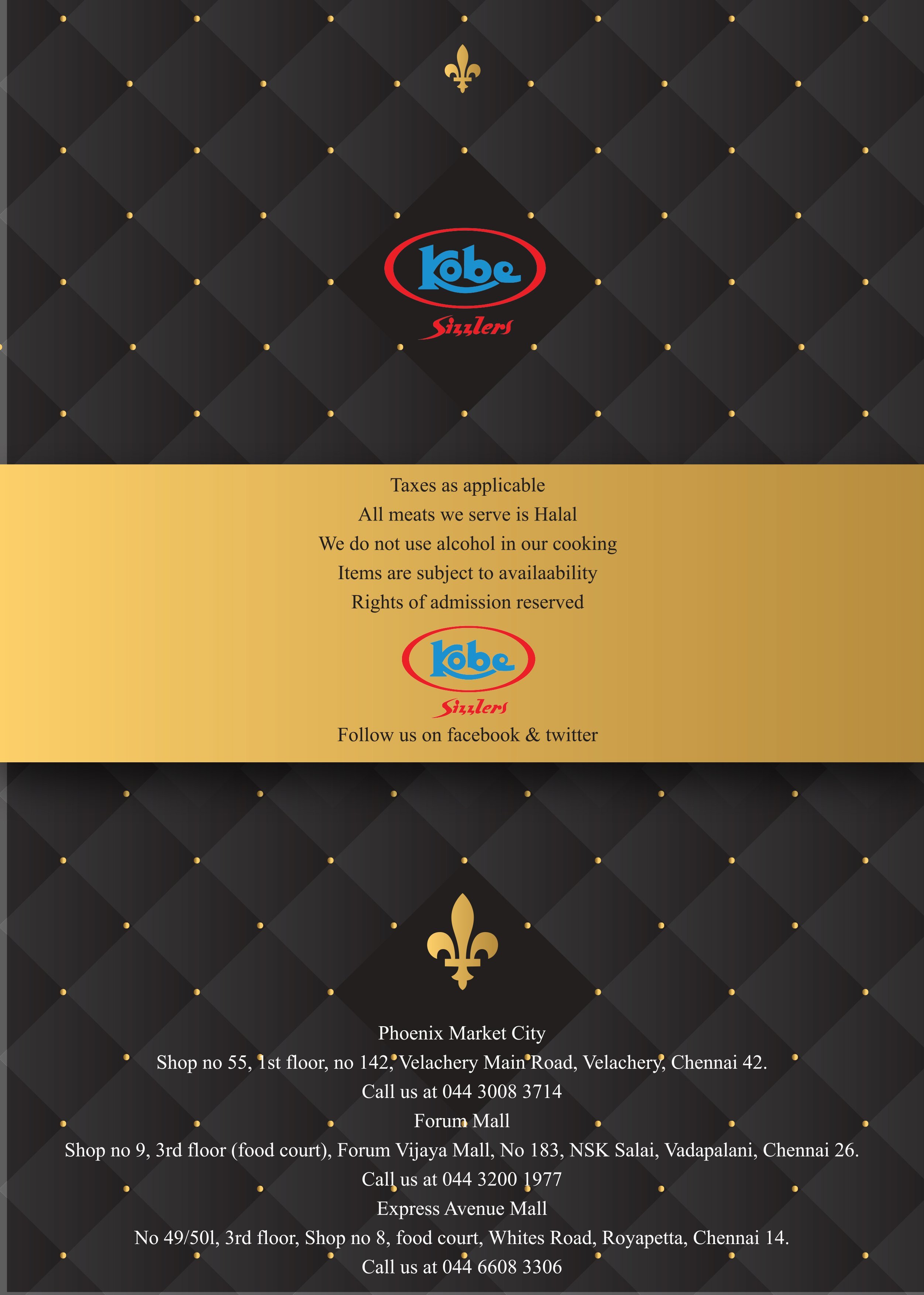 Kobe Sizzlers - Phoenix Market City - Velachery - Chennai image 2