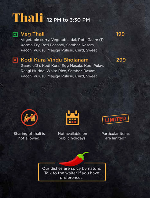 Kodi Kura Chitti Gaare - Kondapur - Hyderabad image 5