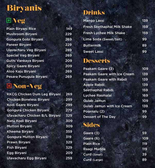 Kodi Kura Chitti Gaare - Kondapur - Hyderabad image 2