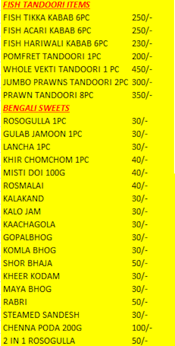 Kolkata Food Plaza - Kondapur - Hyderabad image 1