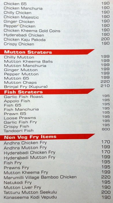 Kritunga Restaurant - Kothapet - Hyderabad image 3