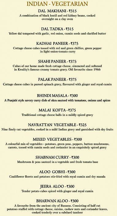 Kwality - Connaught Place - Delhi image 20