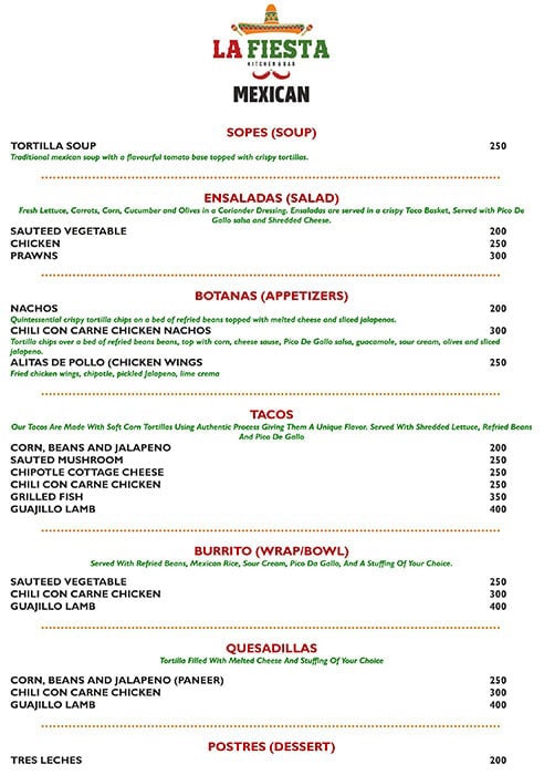 La Fiesta Kitchen & Bar - Viman Nagar - Pune image 1