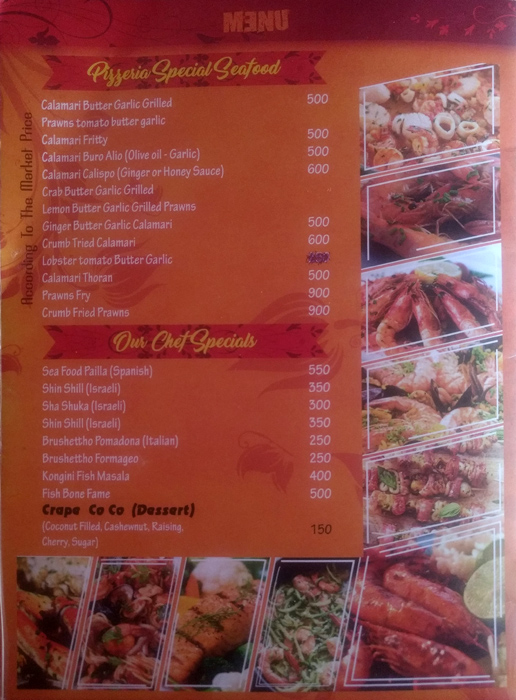 La Pizzeria Restaurant - Kovalam - Trivandrum image 7