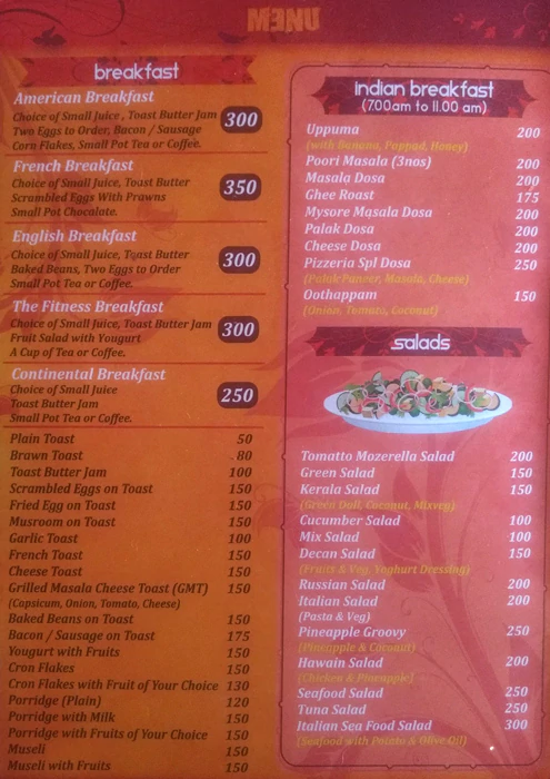 La Pizzeria Restaurant - Kovalam - Trivandrum image 1