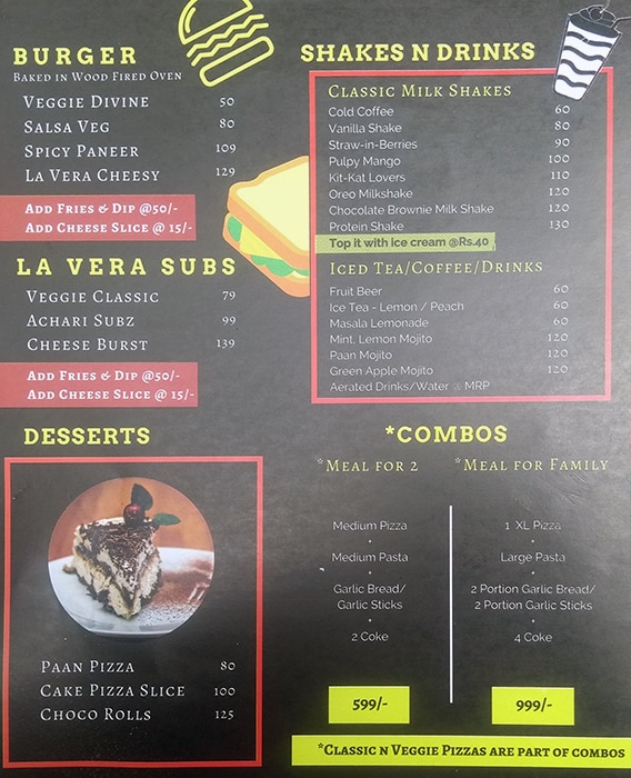 La Vera Pizzeria - The Wood Fired Pizza House - Sector 31 - Gurgaon image 2