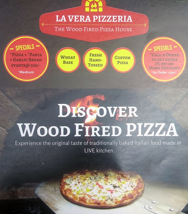 La Vera Pizzeria - The Wood Fired Pizza House - Sector 31 - Gurgaon image 1