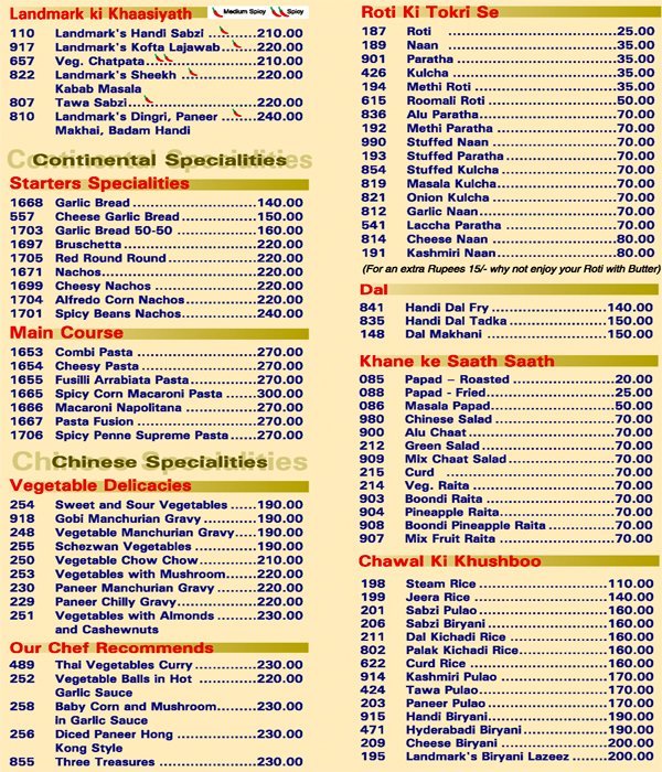 Land Mark Veg. Diet - Malad - Mumbai image 3