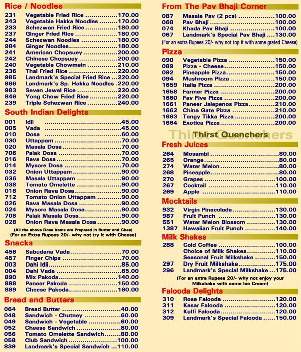 Landmark Restaurant - Malad - Mumbai image 2