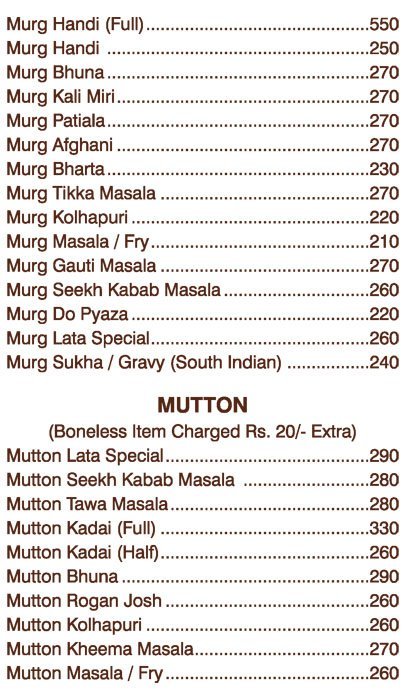 Lata Restaurant - Kandivali - Mumbai image 8