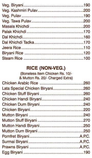 Lata Restaurant - Kandivali - Mumbai image 6