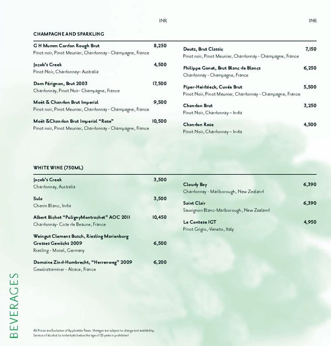 Latest Recipe - Le Meridien - MG Road - Gurgaon image 2