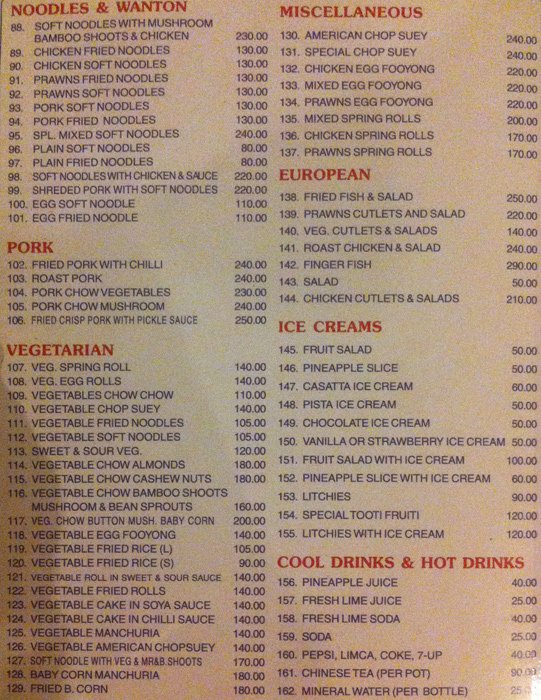 Lui s Chinese Restaurant Hyderabad - S D Road - Secunderabad image 6