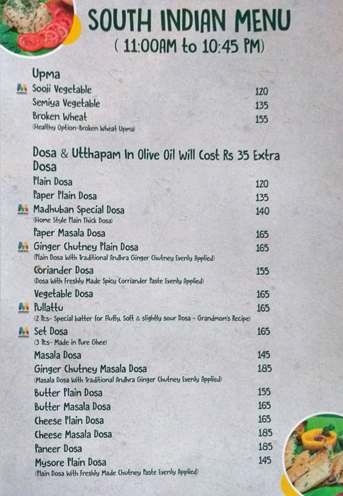 Madhuban - Sattvic South Indian Restaurant - DLF Phase 4 - Gurgaon image 5