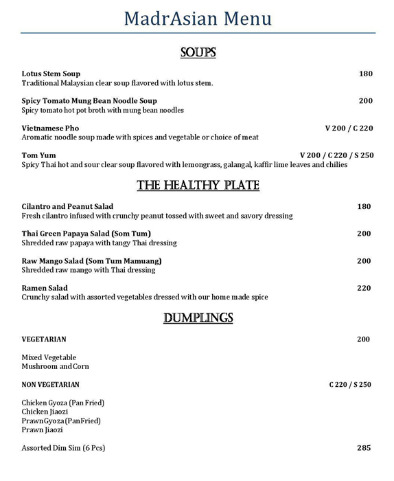 Madrasian - Besant Nagar - Chennai image 1