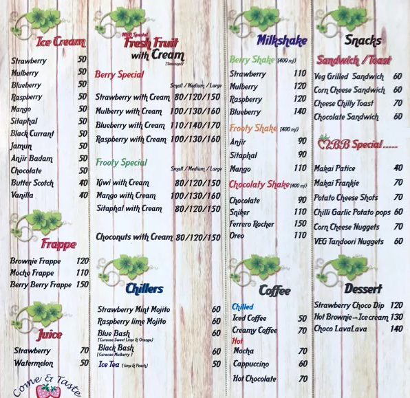 Mahalabaleshwar Berry Bash - F.C. Road - Pune image 1