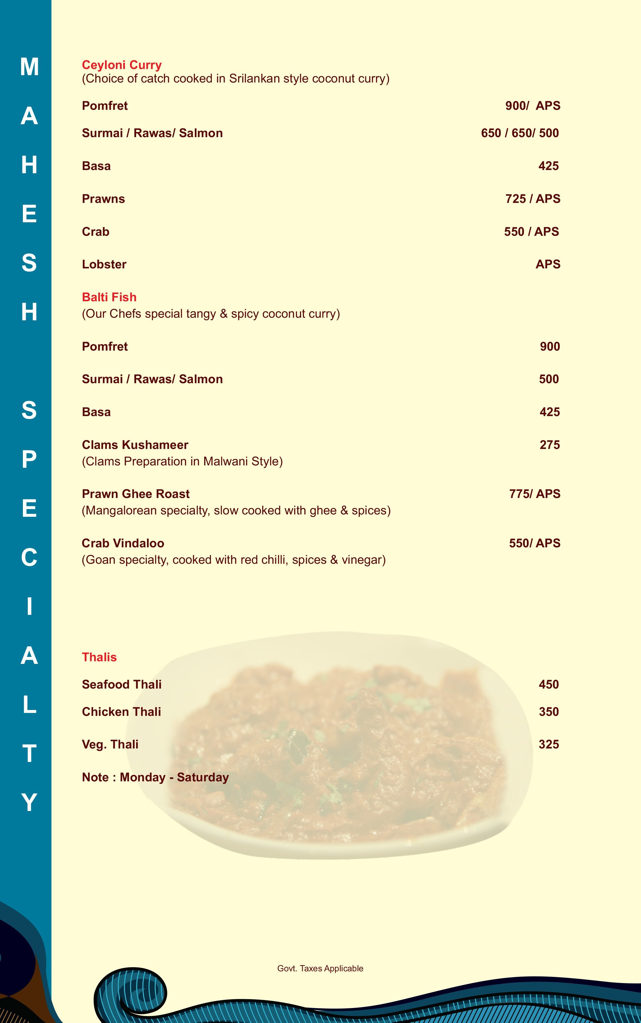 Mahesh Lunch Home - Residency Road - Bangalore image 18