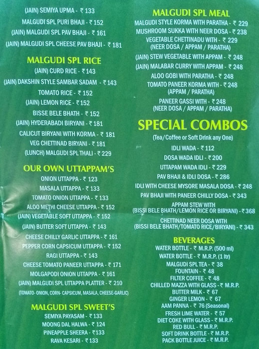 Malgudi - Oberoi Mall - Goregaon East - Mumbai image 3